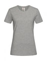 Dames T-shirt Classic Organisch Stedman ST2620 sport grey